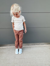 Load image into Gallery viewer, Pocket Sweats: Rosy Brown, Boysenberry, Cafe