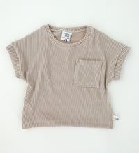 Load image into Gallery viewer, Pocket Dolman Tee: Bone Rib