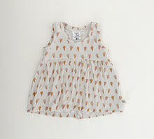 Load image into Gallery viewer, Peplum Tank: Ice Cream