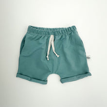 Load image into Gallery viewer, Rolled Hem Pocket Shorts : Rain