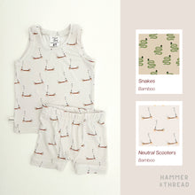Load image into Gallery viewer, Tank + Finley Shorts Bamboo Lounge Set