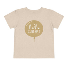 Load image into Gallery viewer, "Hello Sunshine" Toddler Short Sleeve Tee