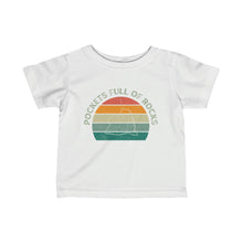 Load image into Gallery viewer, "Pocket Full of Rocks" Tee - Infant Sizes, Bright Colors