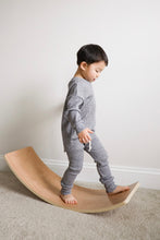 Load image into Gallery viewer, Cashmere Waffle Lounge Pants + Fitted Raglan