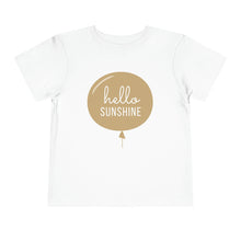 Load image into Gallery viewer, "Hello Sunshine" Toddler Short Sleeve Tee