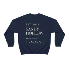 Load image into Gallery viewer, "Sandy Hollow Swim Club" Unisex Crewneck Sweatshirt - Adult Sizes