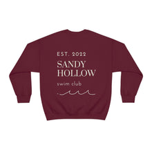 Load image into Gallery viewer, "Sandy Hollow Swim Club" Unisex Crewneck Sweatshirt - Adult Sizes