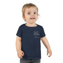 Load image into Gallery viewer, "Sandy Hollow Swim Club" Toddler Tee - Local Swimming Spot Summer Tee