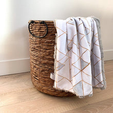 Load image into Gallery viewer, Midcentury Geometric Baby Blanket