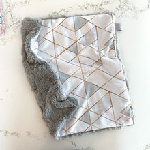 Load image into Gallery viewer, Midcentury Geometric Baby Blanket
