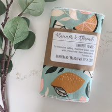 Load image into Gallery viewer, Lemon Paperless Towel Set