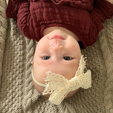 Load image into Gallery viewer, Ivory Lace Hair Bow
