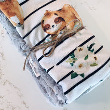 Load image into Gallery viewer, Sloth Baby Blanket
