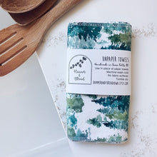 Load image into Gallery viewer, Pine Tree Paperless Towel Set