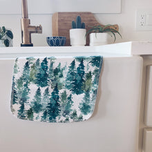 Load image into Gallery viewer, Pine Tree Paperless Towel Set