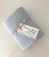 Load image into Gallery viewer, Handmade hammer & Thread flax linen handmade in the USA, dish drying mat, washable dish drying mat, oversized paperless towel, farmhouse kitchen, simple minimalist kitchen, natural fiber drying mat, beautiful simple kitchen accessories, woman owned small shop, small business, made in south dakota