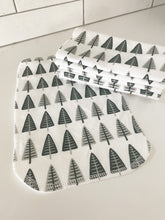 Load image into Gallery viewer, Christmas Tree Paperless Towel, 3ply Holiday Cloth Paper Towel, Reusable Paper Towel, Kitchen Towel, Cloth Paper Towels, Eco Stocking Stuffer, gifts under $50, gifts to save money, eco-friendly christmas, plastic-free christmas, zero-waste gift, eco-friendly housecleaning products, scandinavian christmas trees, holiday kitchen decor, useful holiday decor