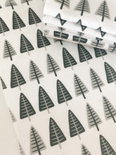 Load image into Gallery viewer, Christmas Tree Paperless Towel, 3ply Holiday Cloth Paper Towel, Reusable Paper Towel, Kitchen Towel, Cloth Paper Towels, Eco Stocking Stuffer, gifts under $50, gifts to save money, eco-friendly christmas, plastic-free christmas, zero-waste gift, eco-friendly housecleaning products, scandinavian christmas trees, holiday kitchen decor, useful holiday decor