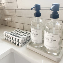 Load image into Gallery viewer, Christmas Tree Paperless Towel, 3ply Holiday Cloth Paper Towel, Reusable Paper Towel, Kitchen Towel, Cloth Paper Towels, Eco Stocking Stuffer, gifts under $50, gifts to save money, eco-friendly christmas, plastic-free christmas, zero-waste gift, eco-friendly housecleaning products, scandinavian christmas trees, holiday kitchen decor, useful holiday decor