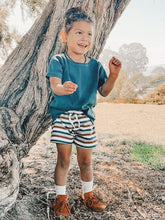 Load image into Gallery viewer, Salem Shorts: Shoreline Stripe