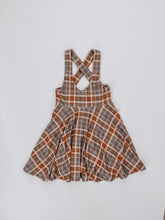 Load image into Gallery viewer, Ivy Pinafore : Cider Plaid