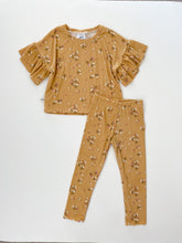 Load image into Gallery viewer, Augusta Set (Ruffle Dolman + Ruffle Leggings)