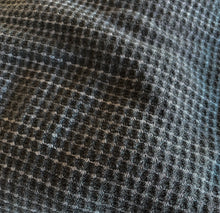 Load image into Gallery viewer, Charcoal Stripe Waffle Dolman Tee