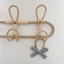 Load image into Gallery viewer, Upcycled Fabric Hair Bows