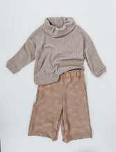 Load image into Gallery viewer, Cowl Neck Chenille Crochet Sweater