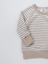 Load image into Gallery viewer, Mason Pullover: Flax Stripe