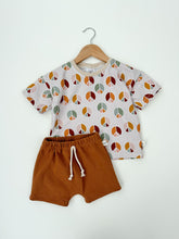 Load image into Gallery viewer, Hooded Boxy Tee: Peace Sign Hands