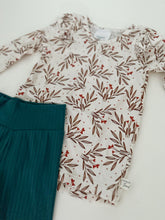Load image into Gallery viewer, Ruffled Long Sleeve Tee + Jade Leggings Set