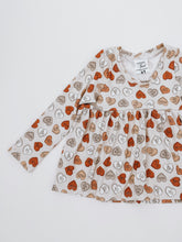 Load image into Gallery viewer, Long Sleeve Peplum Top