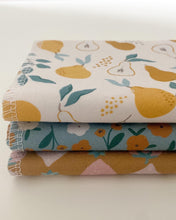 Load image into Gallery viewer, Pears, Strawberries, and Blue Floral Paperless Towels