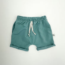 Load image into Gallery viewer, Rolled Hem Pocket Shorts : Rain
