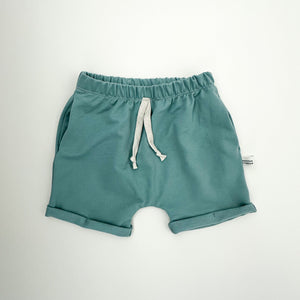 Rolled Hem Pocket Shorts : Rain