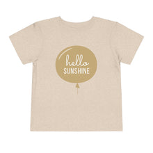 Load image into Gallery viewer, &quot;Hello Sunshine&quot; Toddler Short Sleeve Tee
