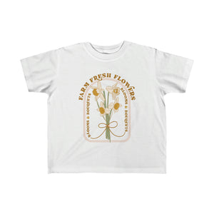 "Farm Fresh Flowers" Tee Shirt - Toddler Sizes