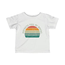 Load image into Gallery viewer, &quot;Pocket Full of Rocks&quot; Tee - Infant Sizes, Bright Colors

