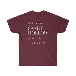 "Sandy Hollow Swim Club" Tee - Adult Sizes (Unisex)