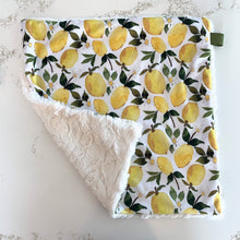 Load image into Gallery viewer, Lemons Baby Blanket
