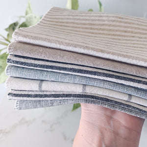 Linen Dish Drying Mat, Oversized Paperless Towel, 3ply Dish Towel