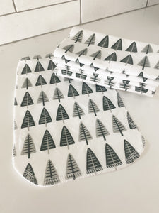 Christmas Tree Paperless Towel, 3ply Holiday Cloth Paper Towel, Reusable Paper Towel, Kitchen Towel, Cloth Paper Towels, Eco Stocking Stuffer, gifts under $50, gifts to save money, eco-friendly christmas, plastic-free christmas, zero-waste gift, eco-friendly housecleaning products, scandinavian christmas trees, holiday kitchen decor, useful holiday decor