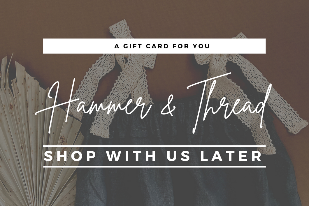 Hammer & Thread Gift Card