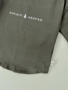 Rockin’ Around Dolman Sweatshirt (4T, 18-24)
