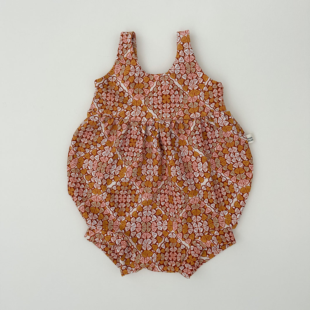 Isla Bubble Romper: Crochet