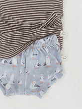 Load image into Gallery viewer, Charcoal Striped Tank + Seagull Shorties
